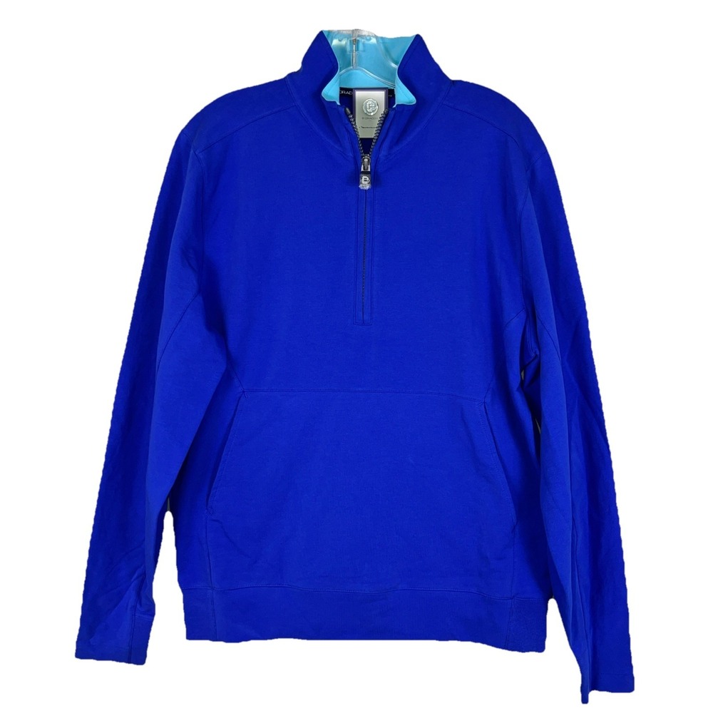 NEW B. Draddy Men's Medium Russel 1/4 Zip Golf Pullover ✅ NWT
